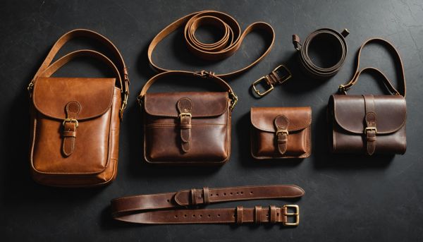 Top accessoires en cuir pour affirmer un style masculin